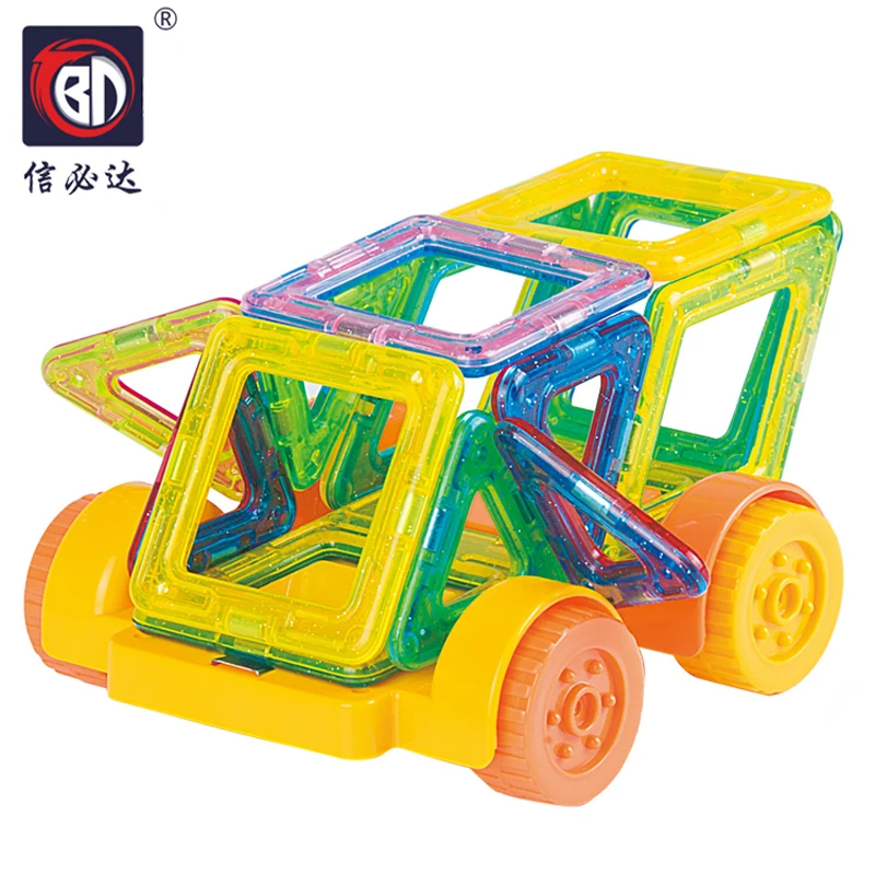 Новый 64 шт. Мини Магнитный конструктор Construction Set модель и строительство игрушки