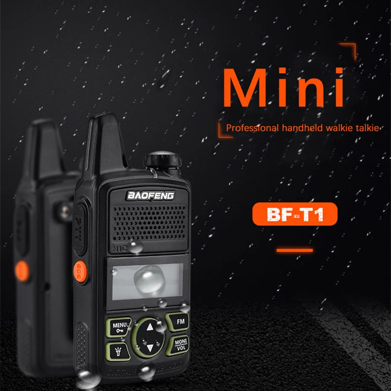 baofeng BF T1 BFT1 для cb комплект мини рация 2 шт автомобильная портативная рации ham