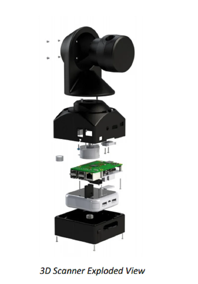 Weep 3D 3D сканирование ROS 40m Lidar сканер