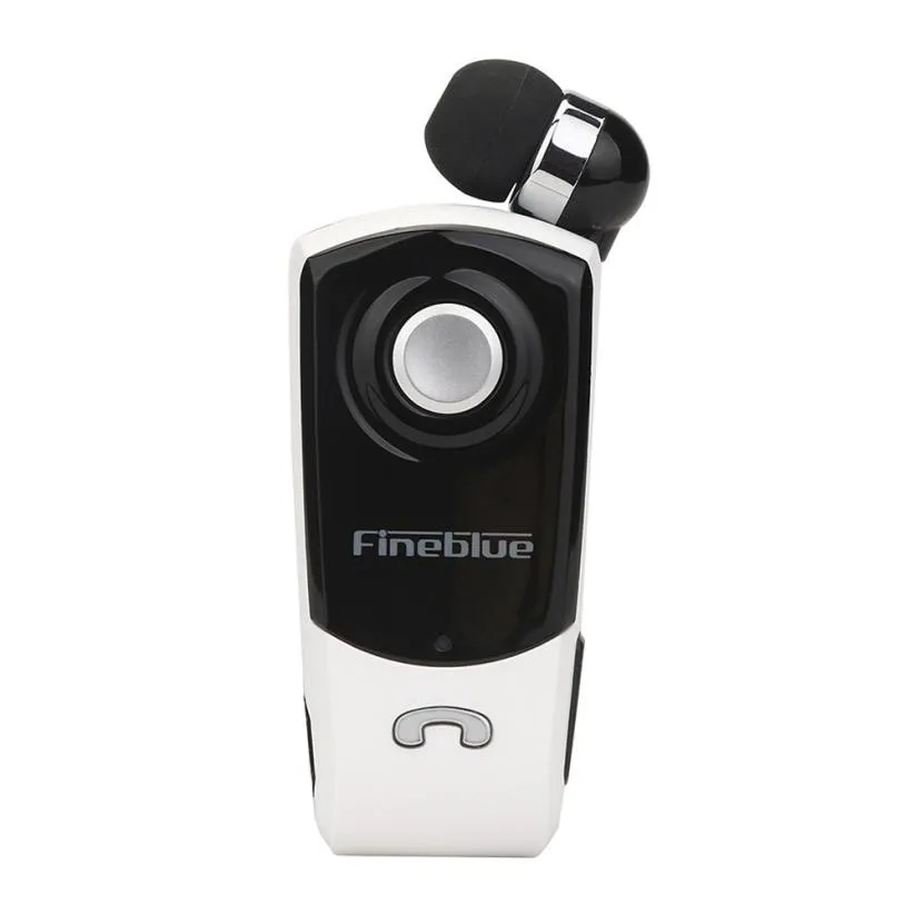 Белый Fineblue F960 Беспроводной драйвер bluetooth наушники вызова напомнить вибрации носить клип гарнитура Спорт Bluetooth наушники Auriculares - Цвет: Белый