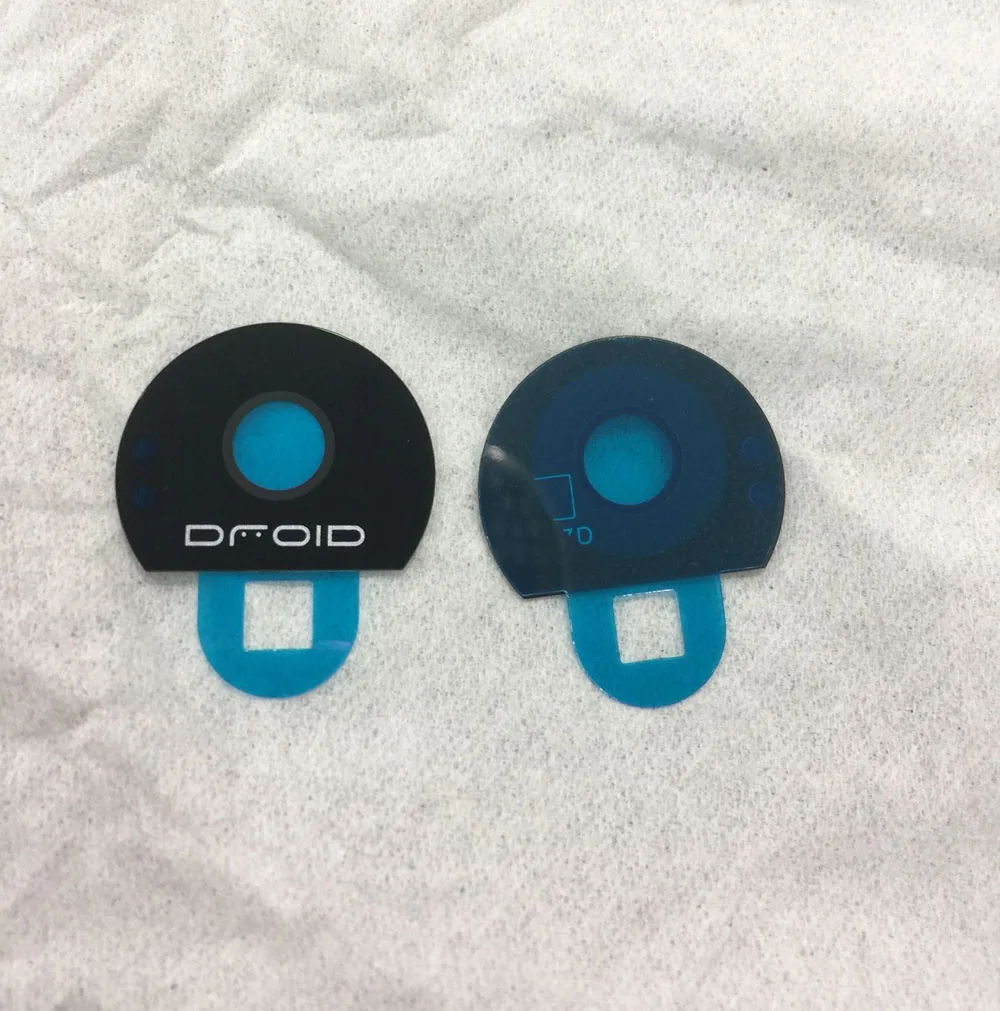 Оригинальные линзы из настоящего стекла для камеры 2 шт. с клейким веществом Motorola