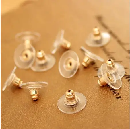 Женские круглые серьги-гвоздики серебристые золотистые серьги-капельки 50 шт./лот