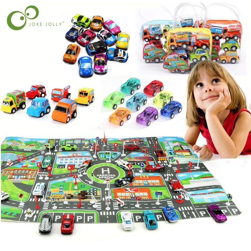 Новинка классический автомобиль конфетного цвета для мальчиков и девочек