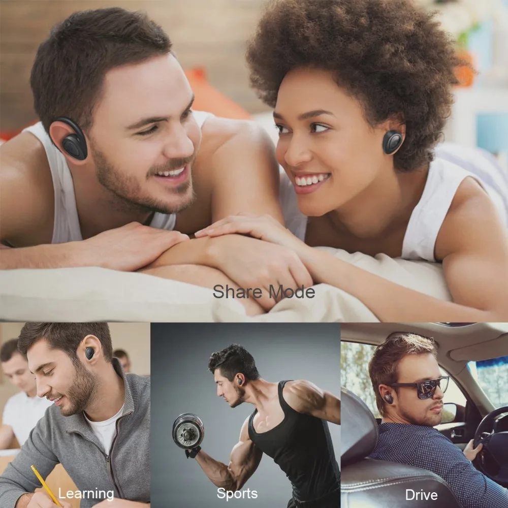 Саго K2 наушники вкладыши TWS Bluetooth True Беспроводной мини стерео музыкальные Hands free с