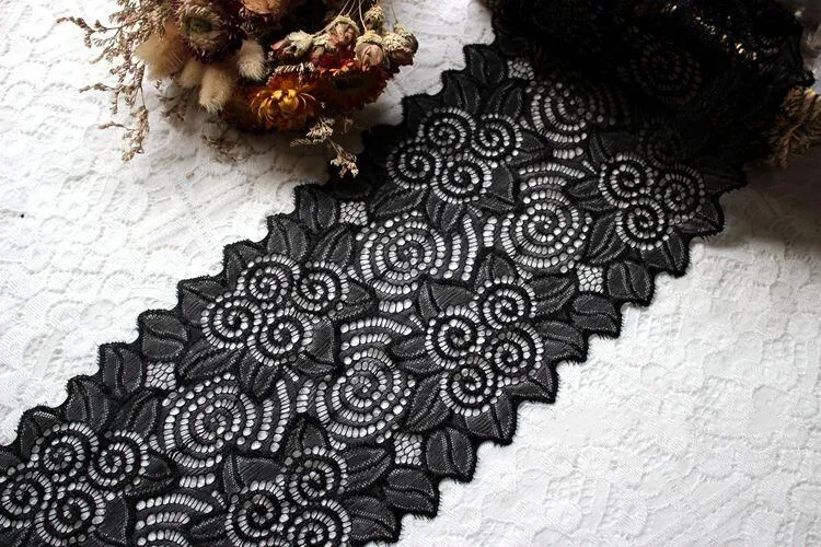 5 ярдов/партия новая мода эластичная кружевная отделка для одежды аксессуары
