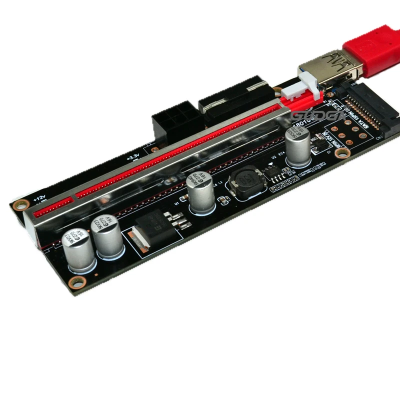 PCIE Riser 1X до 16X графический удлинитель для карточки графического процессора