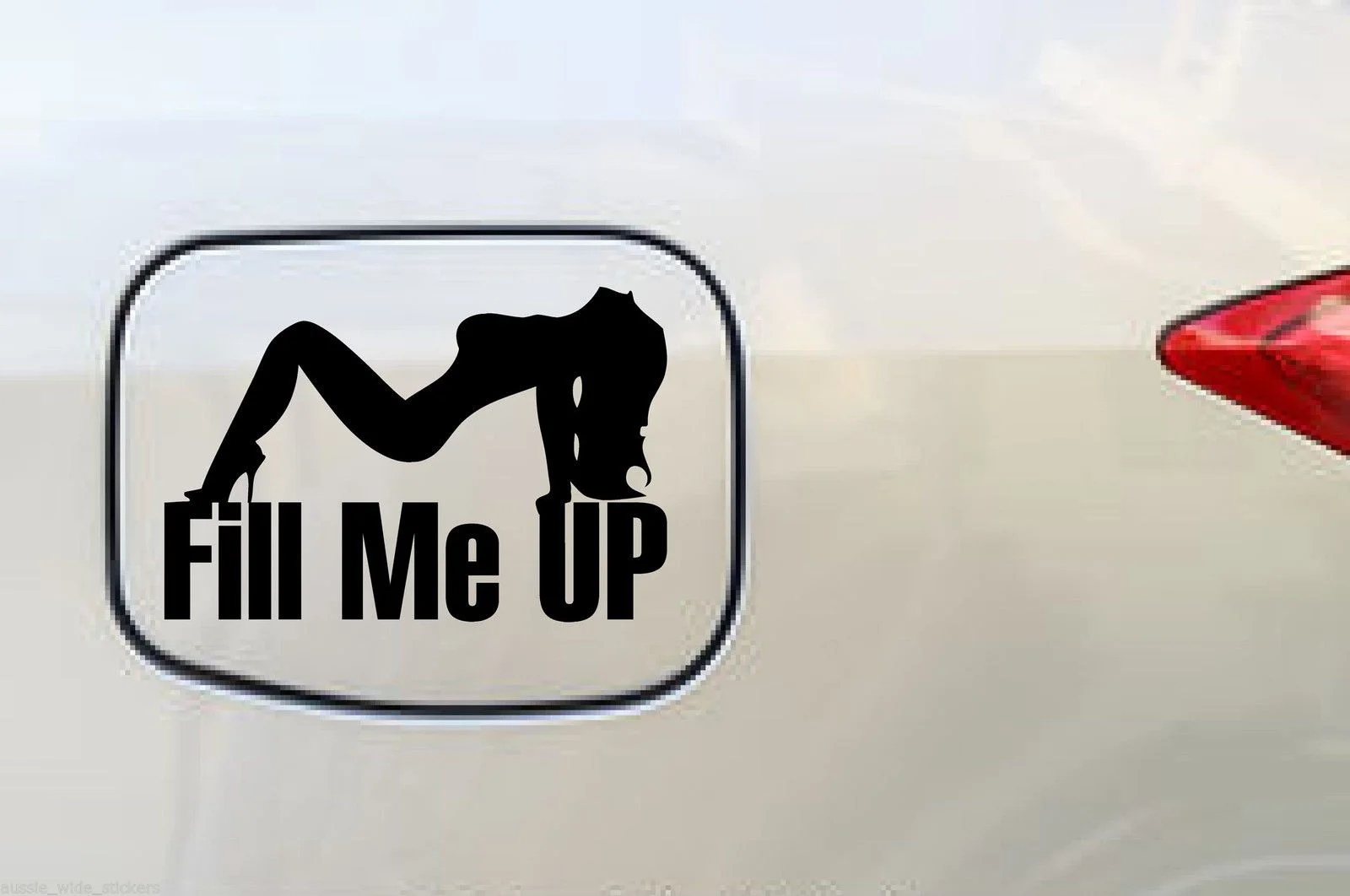 

Funny Offroad window petrol cap accessories Stickers FILL ME UP 11x8.5cm