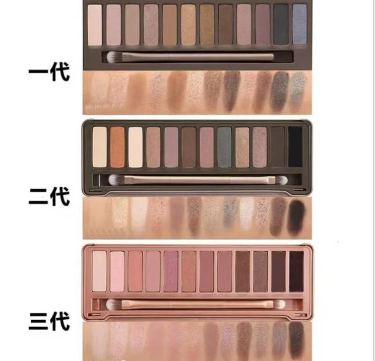 Горячая Professional cosmetic 12 цветов Тени для век Палетка макияжа Urban Neutal палитра