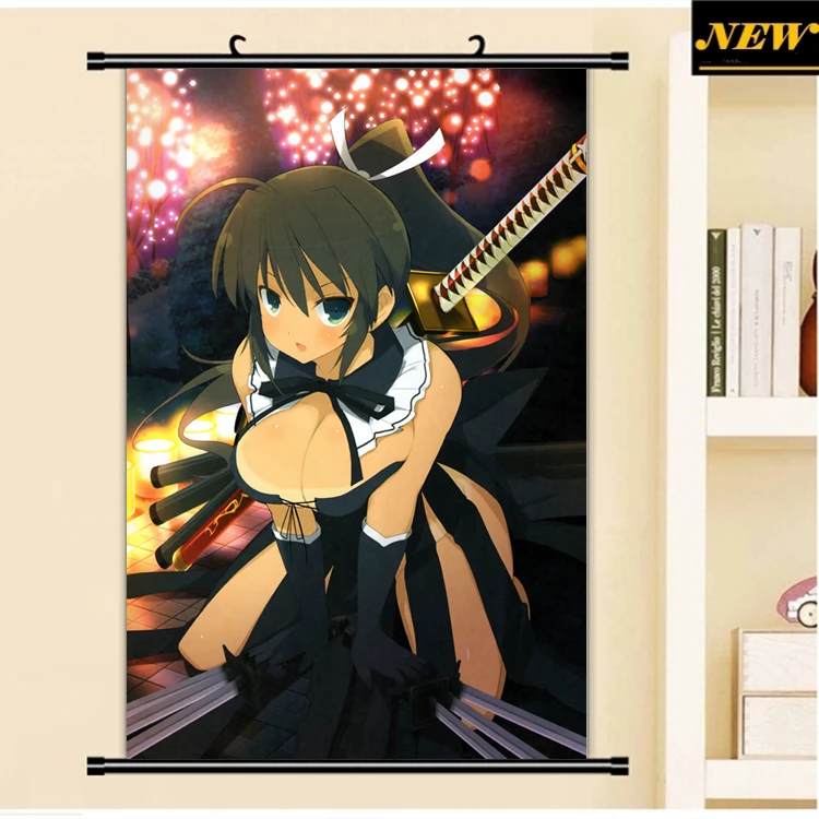 40X60 см Senran Kagura Homura бикини Сексуальная набивка Мультфильм Аниме Обои с картинками