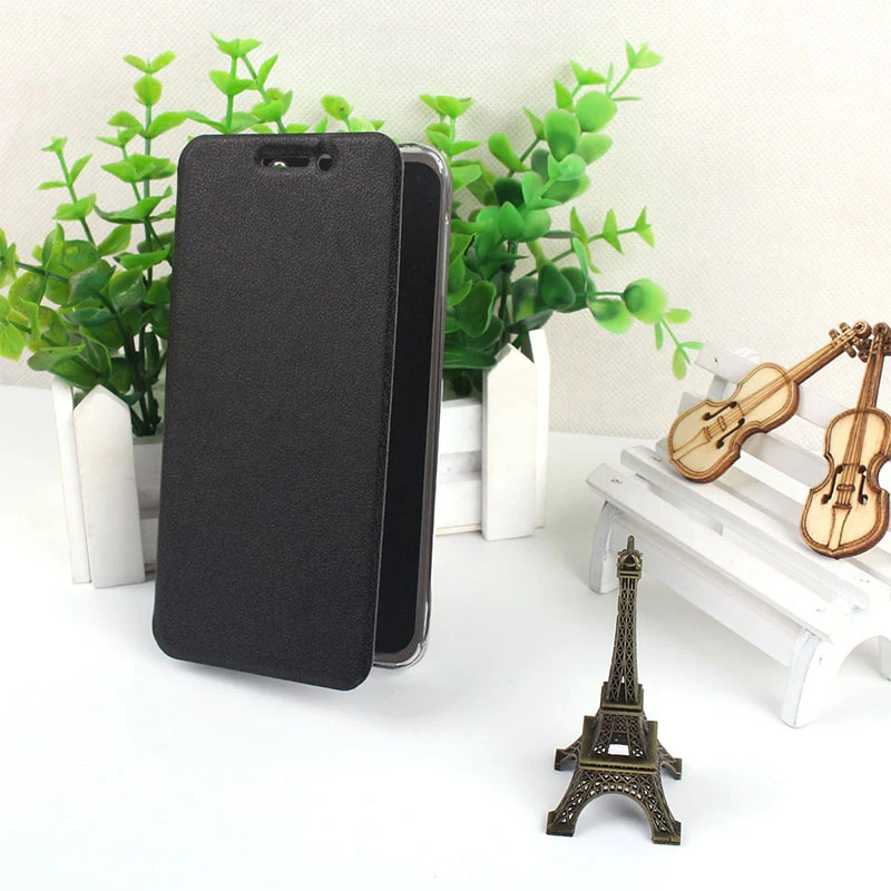 Роскошный кожаный чехол для Umi Max из искусственной кожи с откидной крышкой и