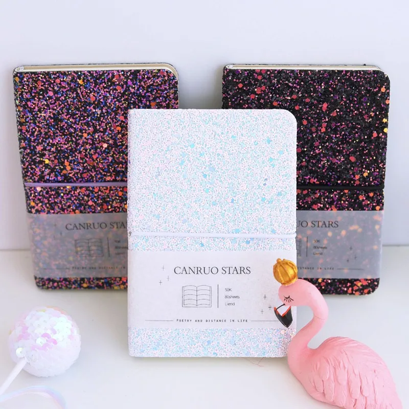 BlingBling карманный дневник линейка блокнот красивый журнал для девочек подарок