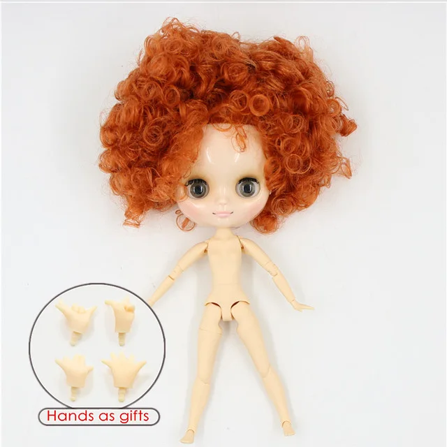 k-matte face Фабрика blyth middie кукла bjd 1/8 матовое лицо шарнирное тело 20 см голая кукла - Color: k-matte face
