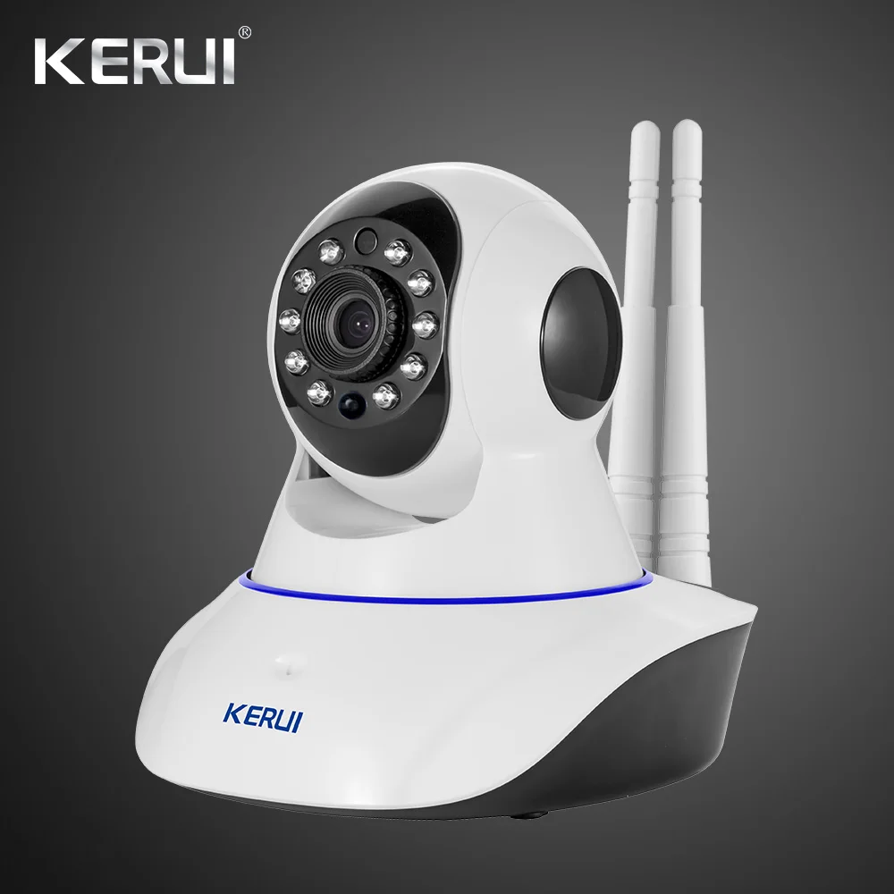 Kerui Wifi GSM домашняя система охранной сигнализации ISO Android приложение TFT сенсорная