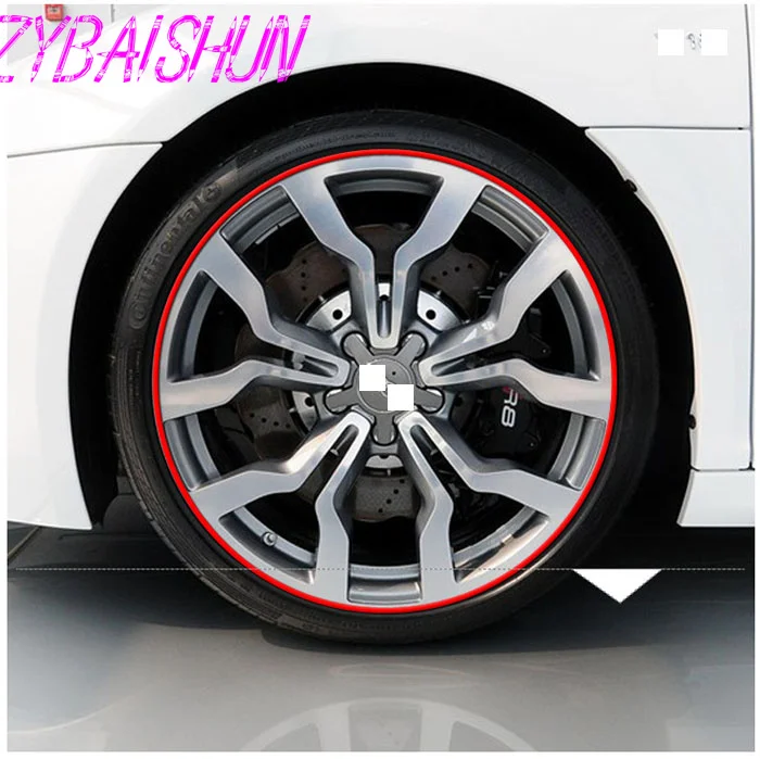 ZYBAISHUN 8 м автомобильные колеса обрезные полосы для Volvo S40 S60 S80 XC60 XC90 V40 V60 C30 XC70 V70|strip