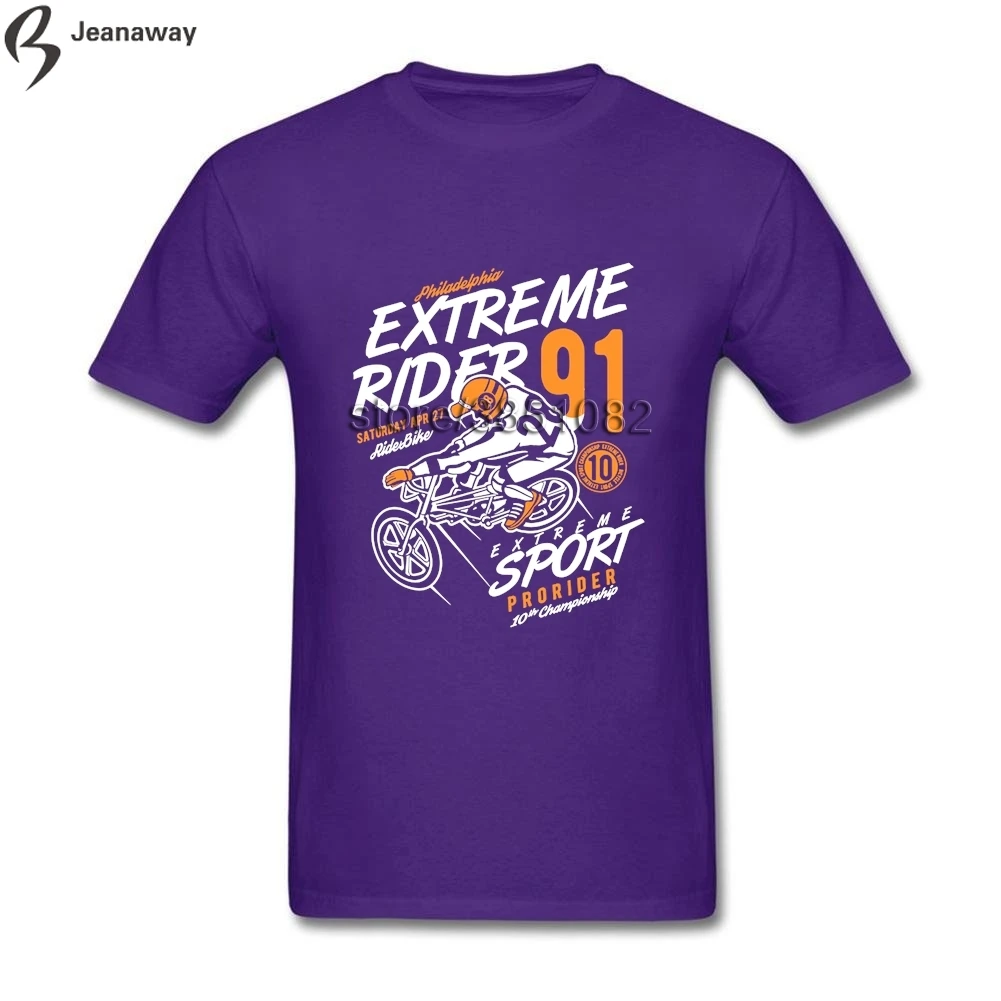 Spring Tee Fashion Design Extreme Rider Tshirts Black Short Sleeve Custom XS-3XL Men Cloth | Мужская одежда