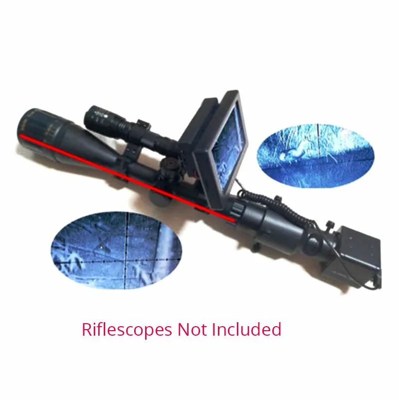 Riflescope добавить на DIY ночного видения прицел день и ночь двойного использования с