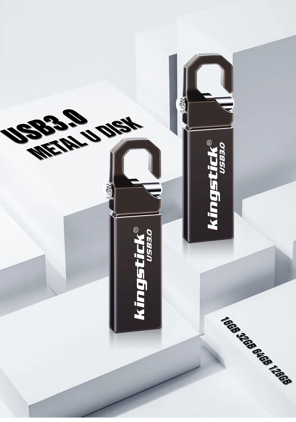 usb флеш-накопитель 64 ГБ, металлический USB 3,0, флеш-накопитель 16 ГБ, 32 ГБ, u-диск, флеш-накопитель 128 ГБ, флеш-накопитель, ключ, бесплатный логотип на заказ