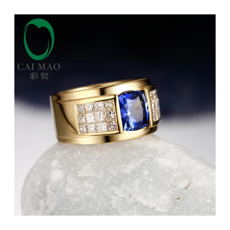 Рисунок 4 - Обручальное мужское кольцо из желтого золота 14 к