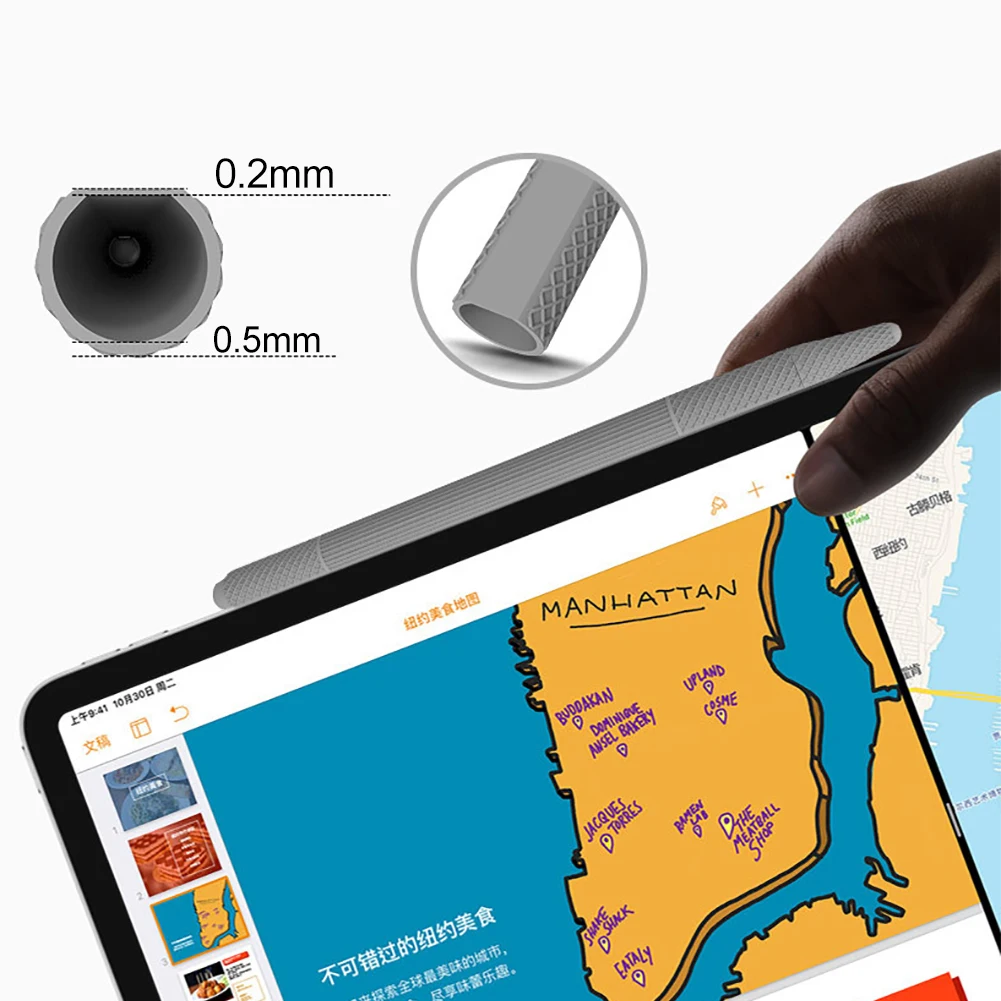 Нескользящий Силиконовый стилус защитный чехол для iPad Apple Pencil 2 Gen хорошего качества
