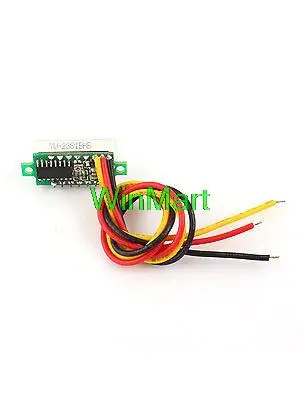 0-100V Blue Digit 3-Bits LED Digital Display Voltage Gauge Panel Voltmeter Meter | Инструменты