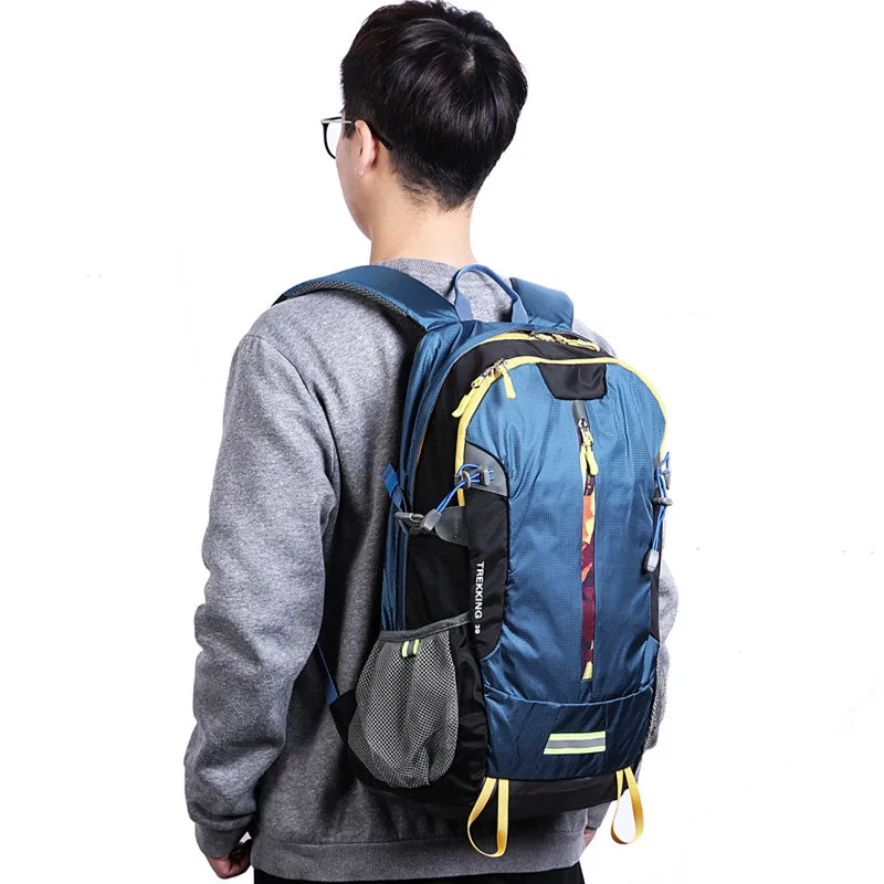 2018 Men Lightweight Folding Travel Backpack Large Capacity Women Double Shoulder Bags Waterproof Laptop Backpacks Student Bag | Багаж и