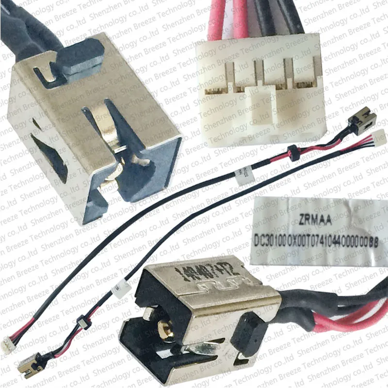 5 шт./лот подлинный Разъем питания постоянного тока для ноутбука кабельный разъем