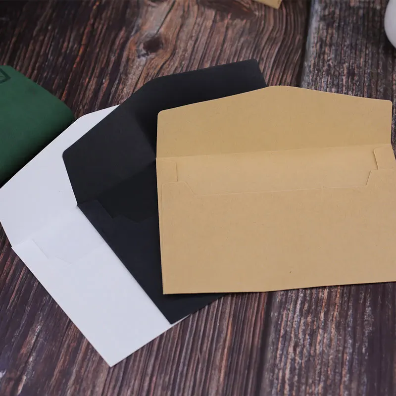 Конверты бумажные черно белые в винтажном стиле 20 шт./компл.|Бумажные конверты| |