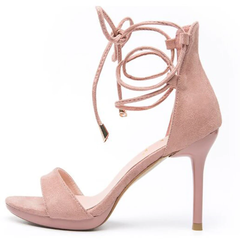 Сексуальные открытым носком Модные босоножки на высоком каблуке женские Новинка