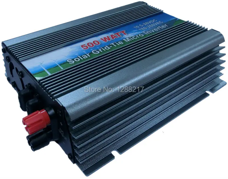 500W солнечный Grid Tie инвертор PV 18V36VDC вход к 110V230VAC Micro On Converter с чистой синусоидальной