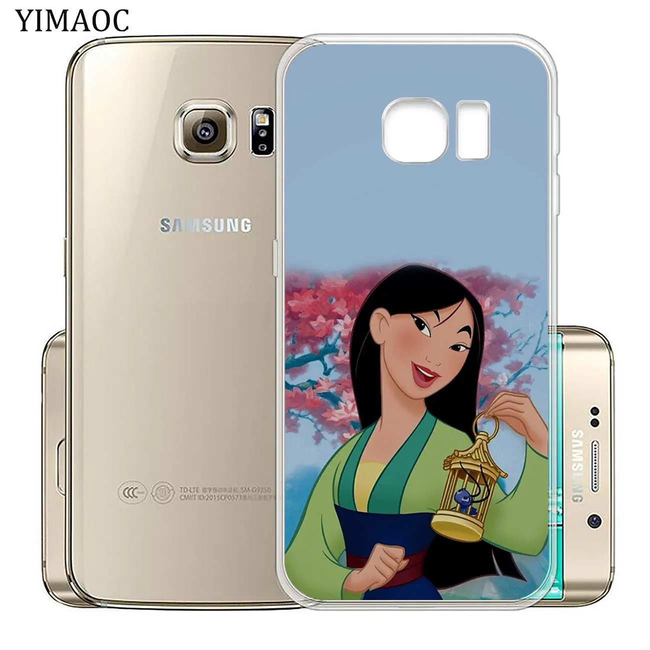 YIMAOC мультфильм Мулан аниме чехлы для мобильного телефона из мягкого силикона с