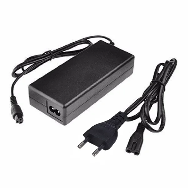 EU Plug Высокое качество США или ЕС вилка питания черный адаптер зарядное устройство для 2 колеса самобалансирующийся скутер для ХОВЕРБОРДА Unic - Цвет: EU Plug