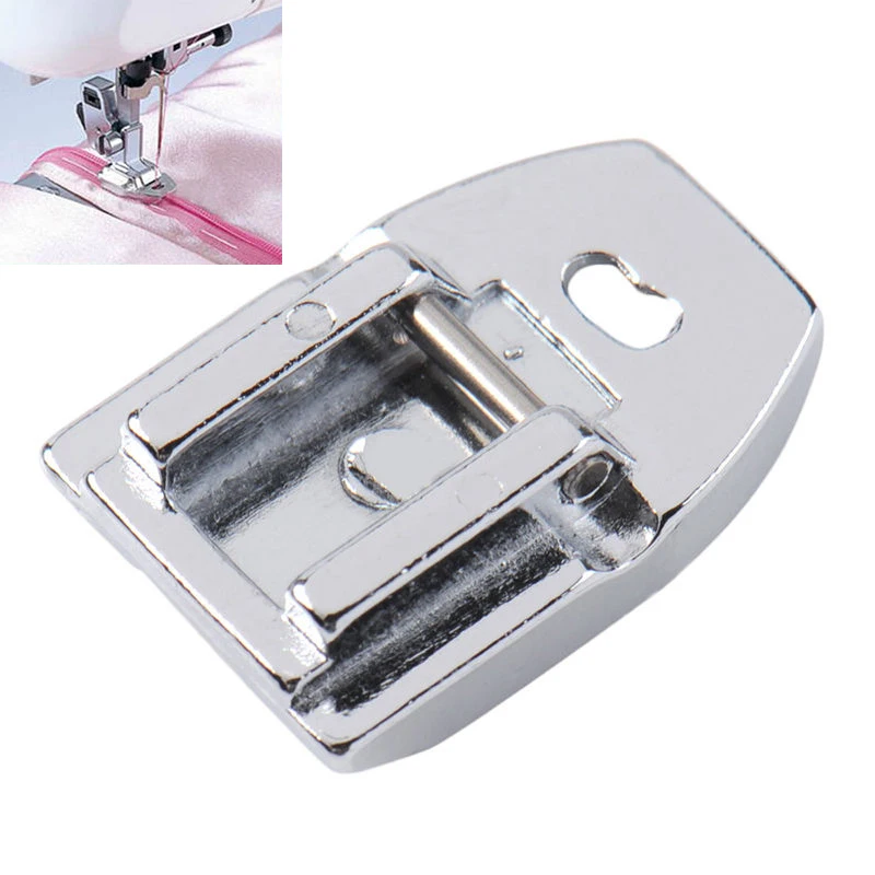

Invisible Concealed Snap On Zipper Zip Foot For Domestic Sewing Machine