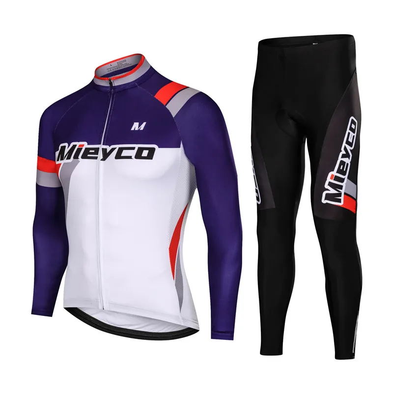 

Mieyco 2020 Мужская Осенняя велосипедная футболка с длинным рукавом, комплект велосипедной дышащей одежды для велоспорта, весенняя одежда для в...