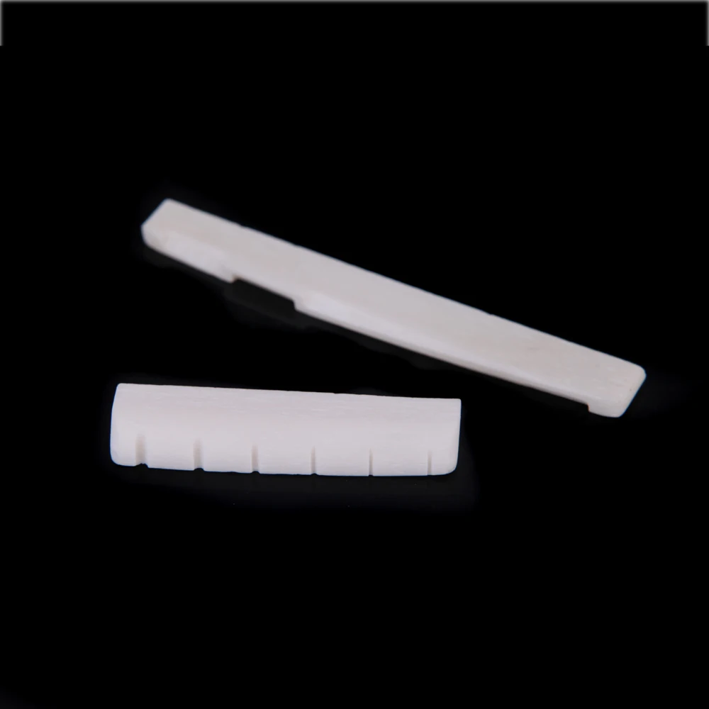 Высокое качество Кость Седло и гайки для 6 String Акустическая гитара прочные