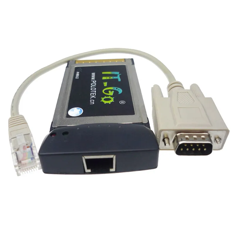 Карта с последовательным портом IT GO 32 бит CardBus Тип II на RS232 DB9 для