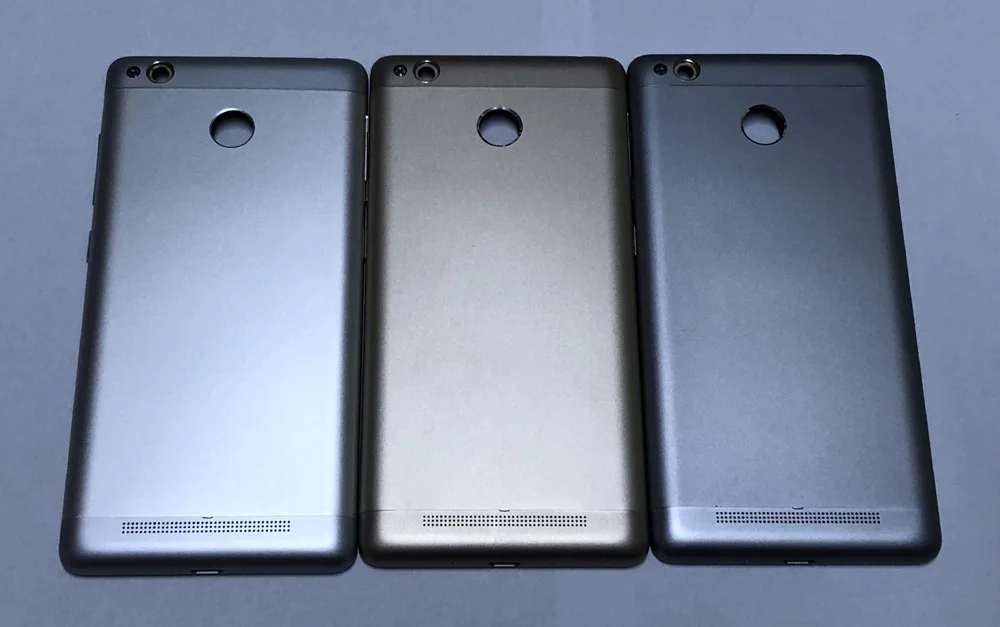 Для Xiaomi redmi 3 3s pro задняя крышка корпуса батареи чехол Крышка крышки для