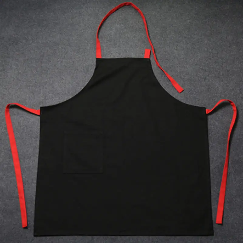 Длинный брезентовый фартук для официанта 12 цветов|bib apron|cafe apronscanvas aprons |