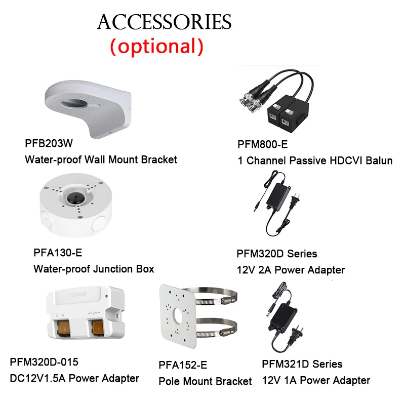 Dahua HAC-HDW2601T-Z-A 6MP CCTV камера WDR HDCVI IR для очков | Безопасность и защита
