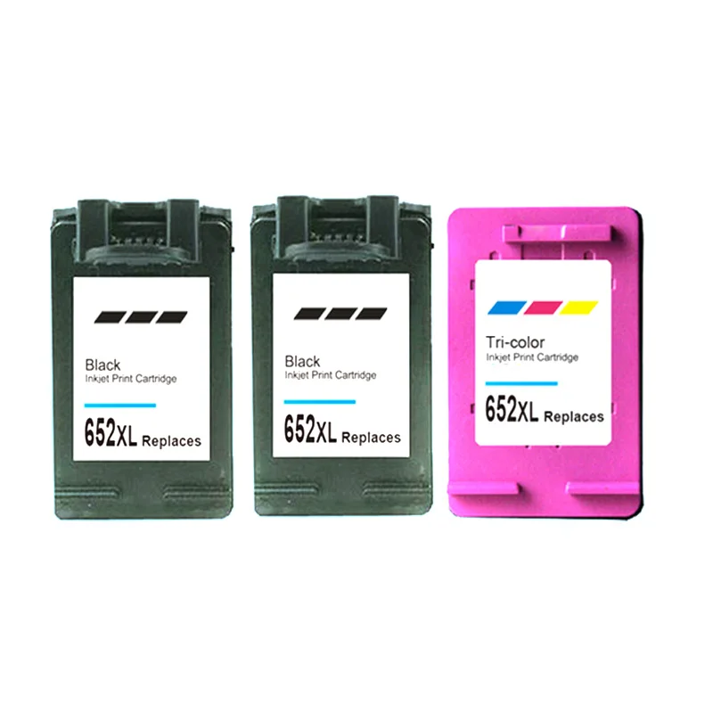 Чернильные картриджи совместимы с hp652 652XL 652 Deskjet 1115 1118 2135 2136 2138 3635 3636 3835 4535 4536 4538