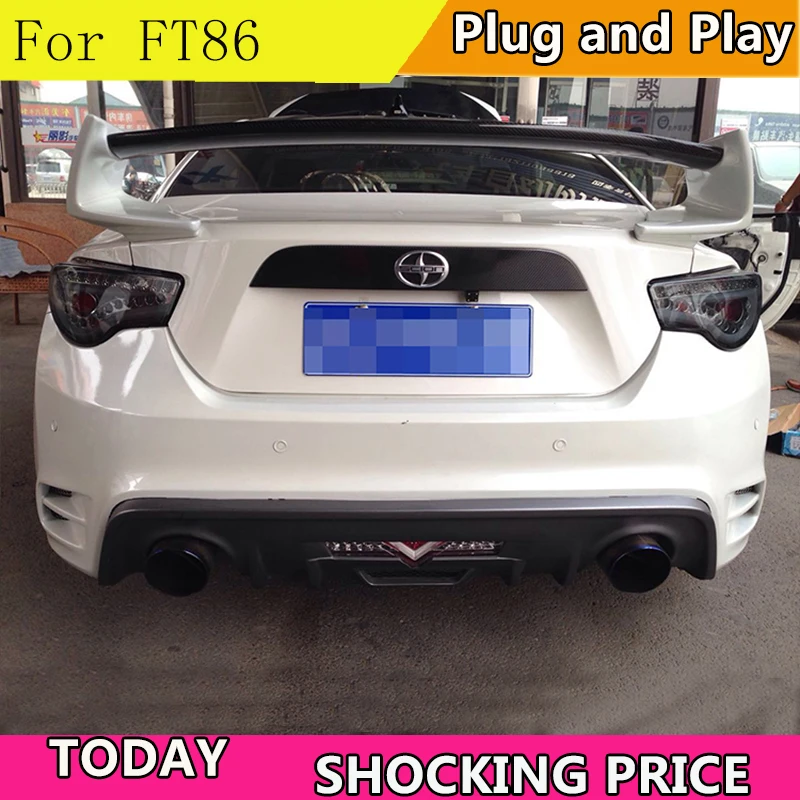 Задний фонарь doxa для Toyota GT86 FT86 светодиодный Светодиодная лампа багажника сигнал