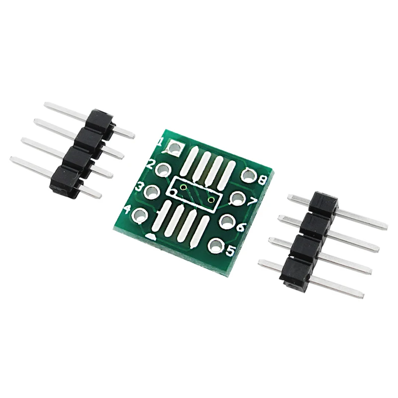 Новый 80шт./лот SOP8 поворотный DIP8 / SOIC8 к разъему адаптера IC без PB с контактным