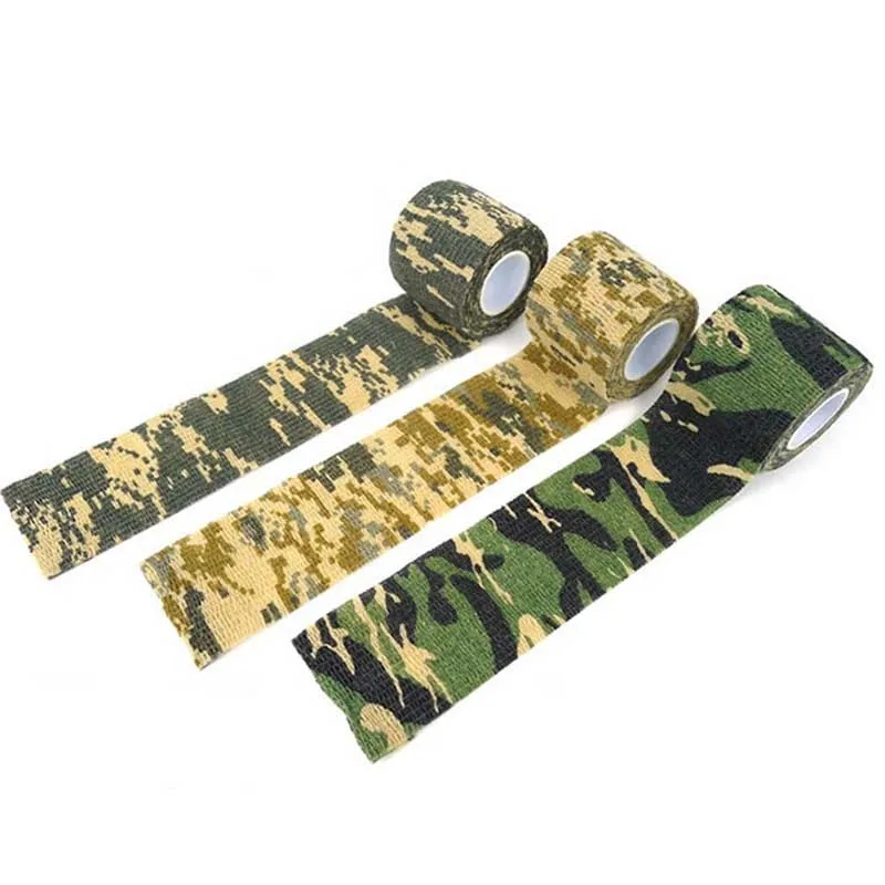 Водонепроницаемая лента для охоты стрельбы велосипеда 5 см x 4 м 3 рулона