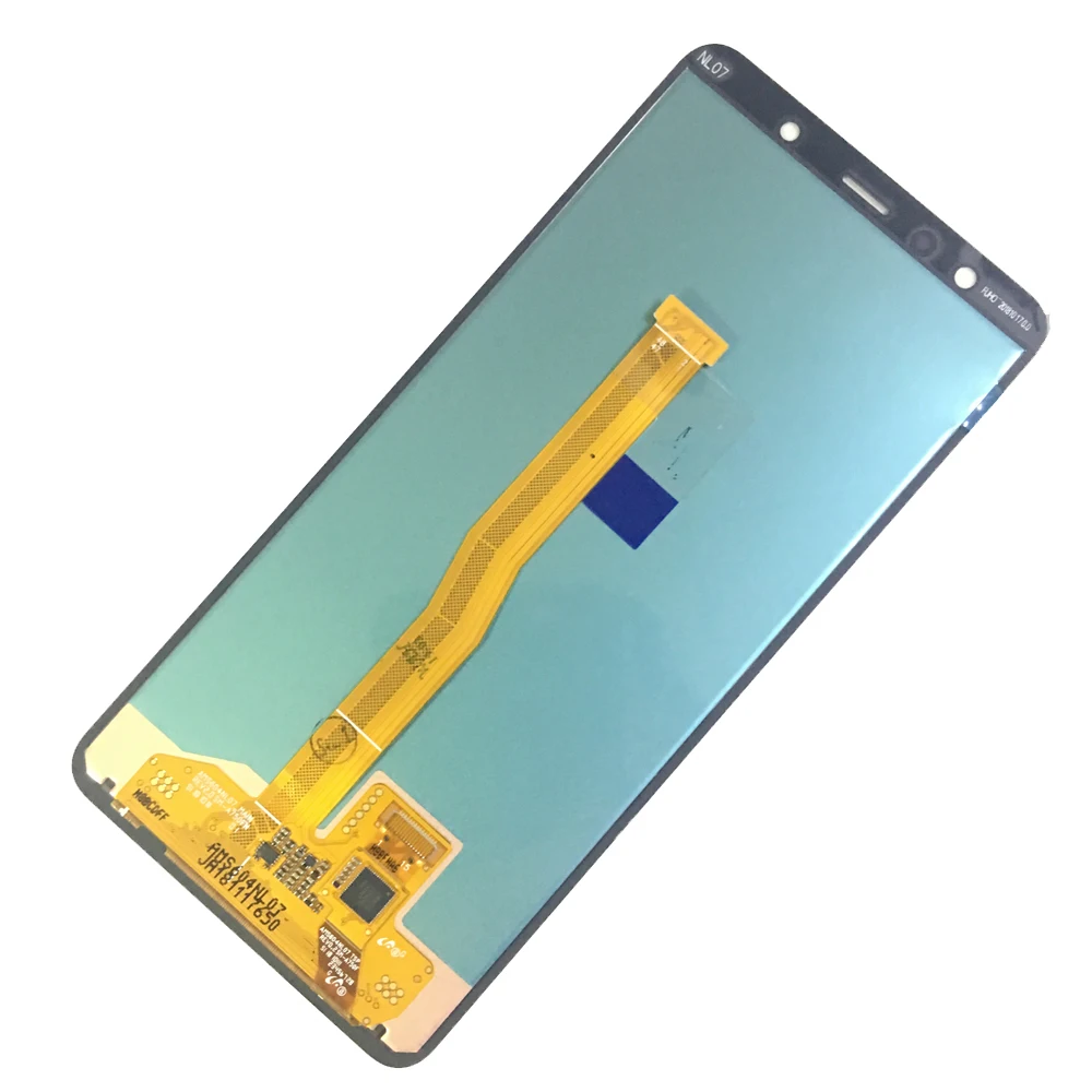 Оригинальный AMOLED ЖК дисплей 6 0 дюйма для Samsung Galaxy A7 2018 A750 SM A750F A750FN A750G с сенсорным
