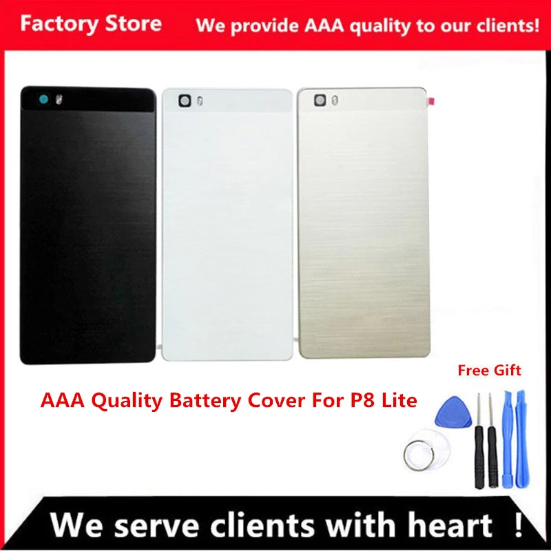 Задняя крышка аккумулятора Q &amp Y QYJOY для Huawei P8 Lite дверной чехол HUAWEI сменный корпус