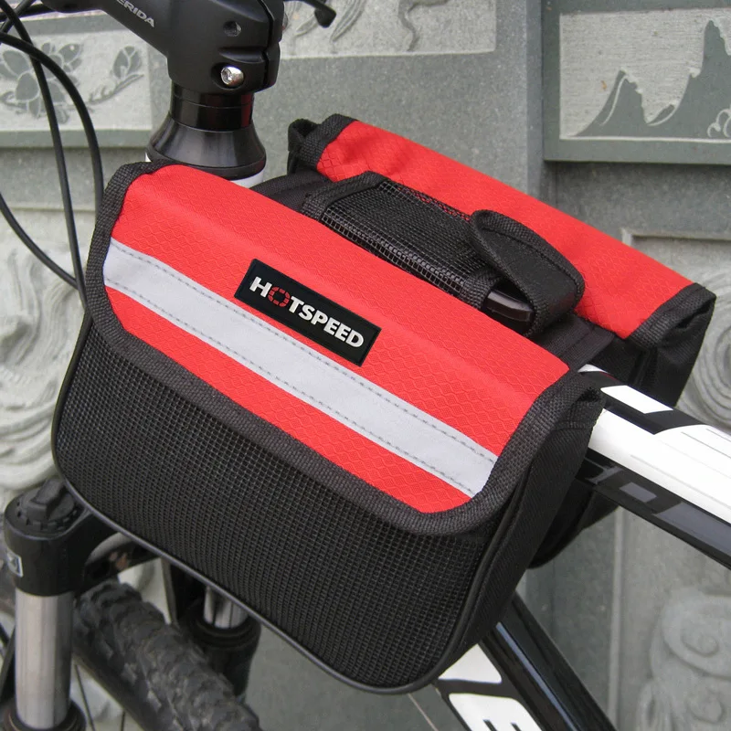 Сумка велосипедная двухсторонняя водонепроницаемая для мобильного телефона |