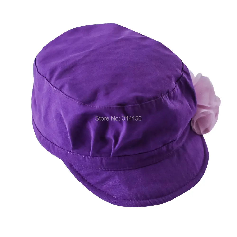 1 шт. детская хлопковая бейсболка с цветами | Детская одежда и обувь