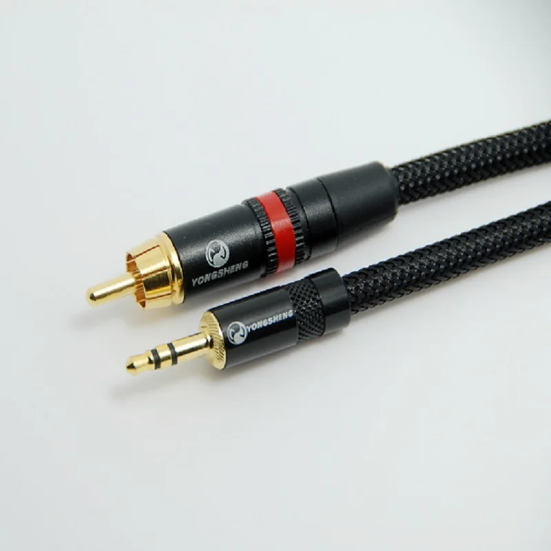 DIY HIFI 3 5 мм к RCA SPDIF коаксиальный цифровой аудио кабель для XiaoMi Box MDZ-09-AA Fiio X3 X5