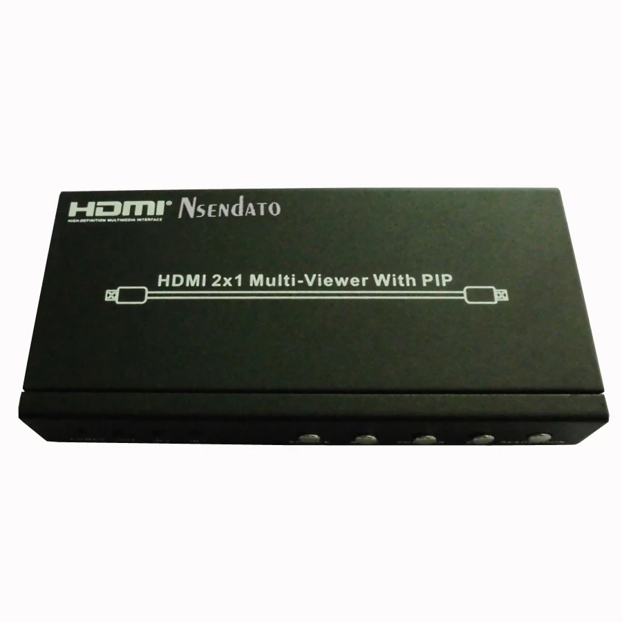 Мини 2 в 1 выход HDMI 3 сплиттер HD 1080P 2x1 Мульти просмотра с PIP адаптер питания