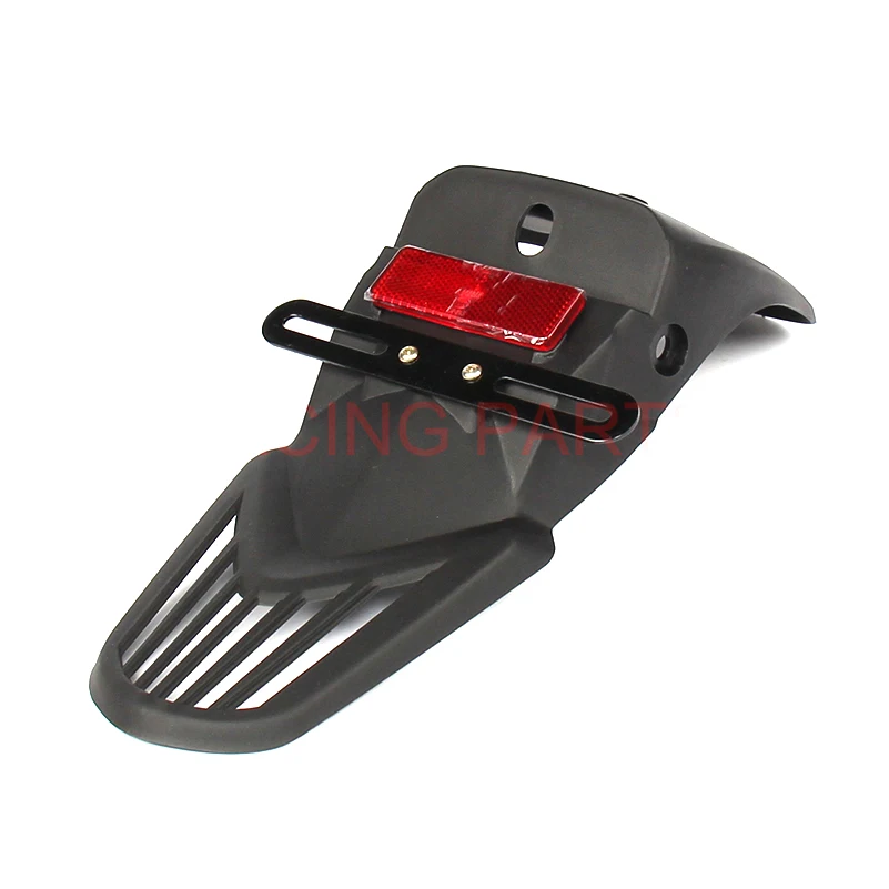 

Free Shipping Brand New Universal Motorcycle Black License Plate Bracket Rear Fender Eliminator For BMW Ducati Taillight