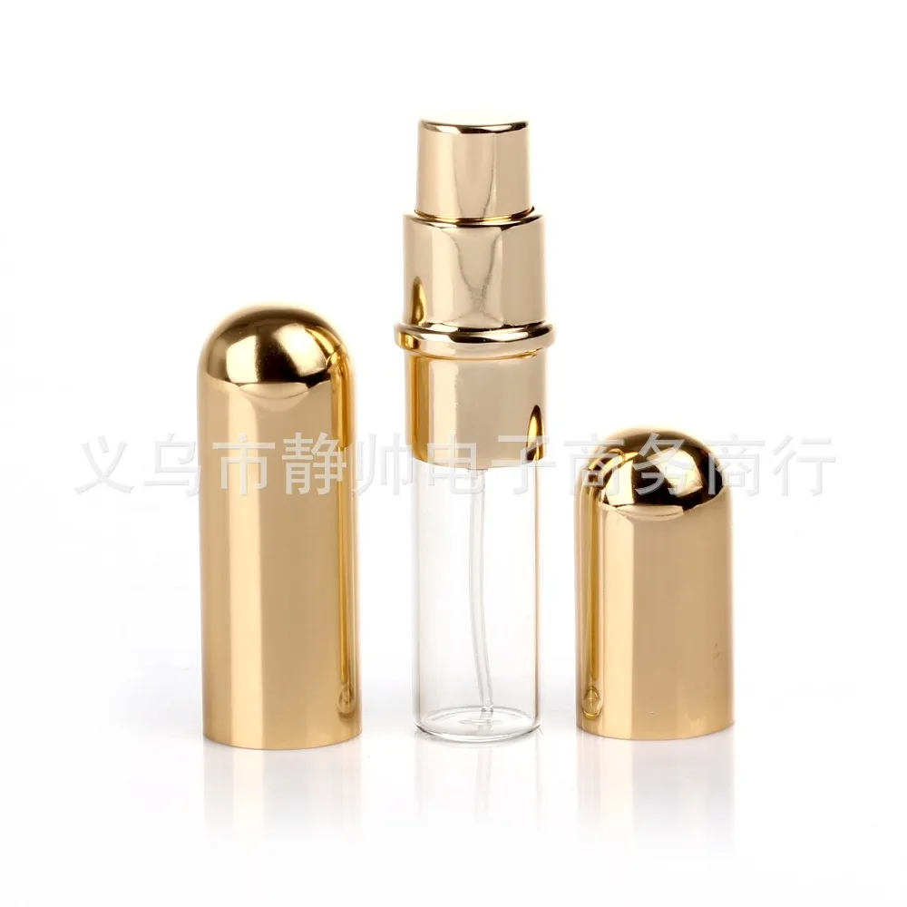 100 шт. 6 мл мини многоразовый парфюмерный атомайзер металлические алюминиевые